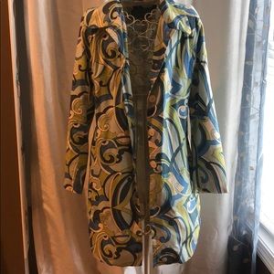 Nine West Jacket. Multi color/pattern